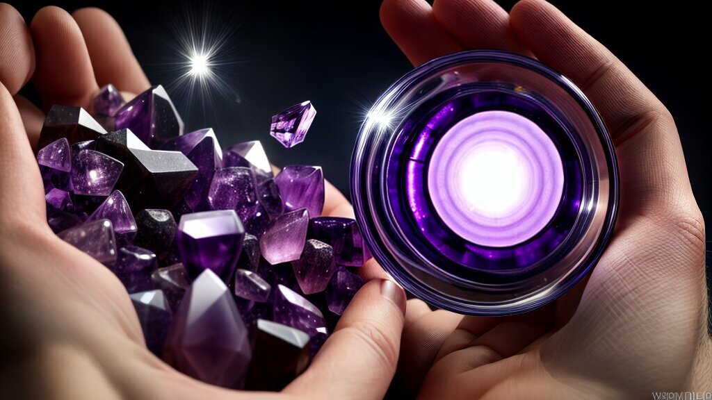 how to tell if amethyst is real or glass
