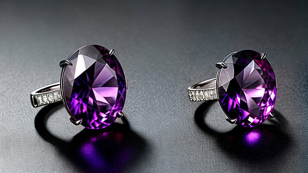 Alexandrite and Amethyst Comparison