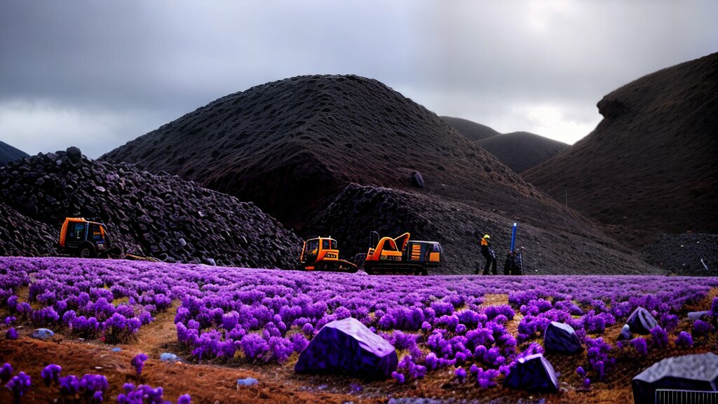 Amethyst Crystal Mining in Brazil