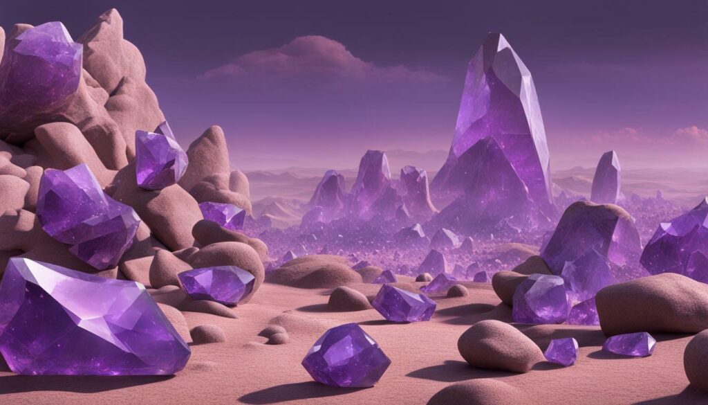 amethyst crystals