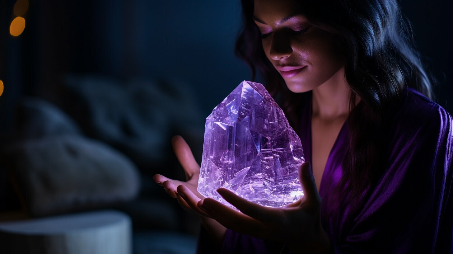 amethyst which hand