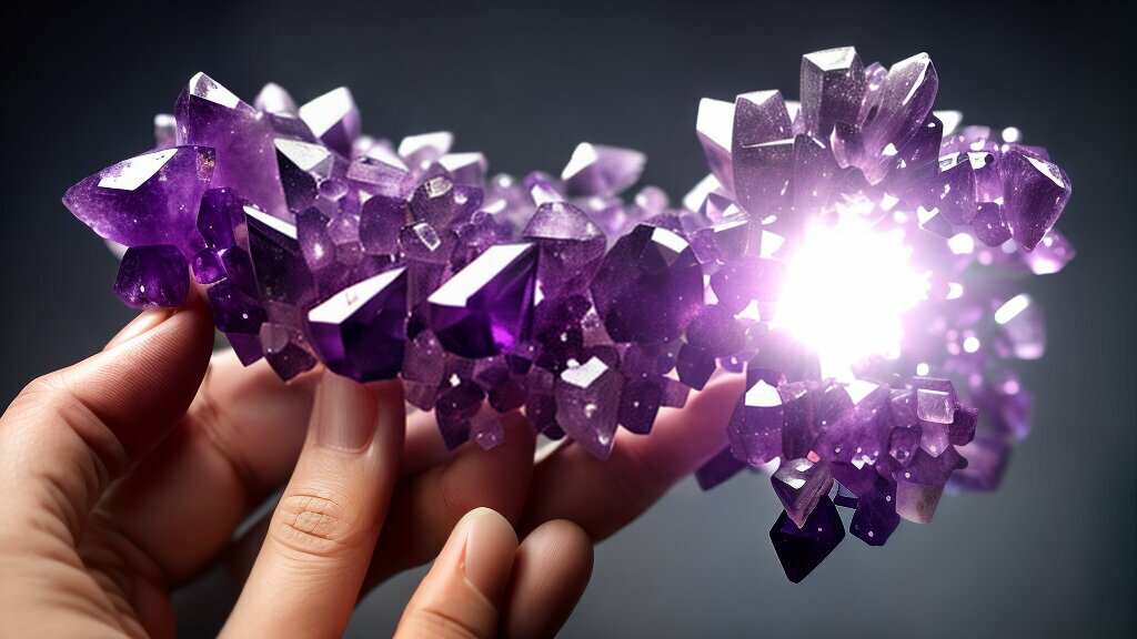 how amethyst is made