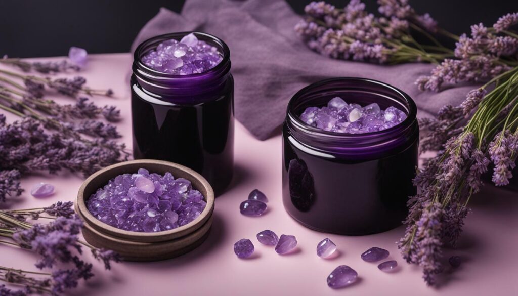 natural amethyst skincare products